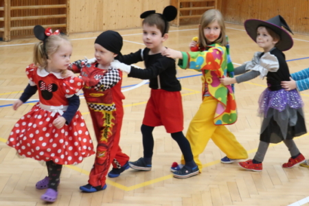 13.2.2019 Maškaráček pro MŠ Nedvědova