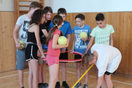 14.6.2019 Přenocování ve škole 7.B